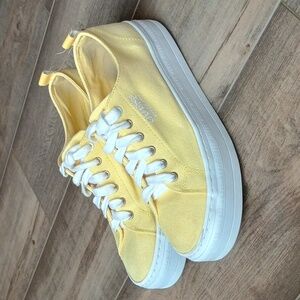 GUESS Women's Yellow Sneakers